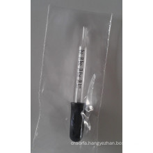 Clear Straight Taper Glass Pipettes with Bulb